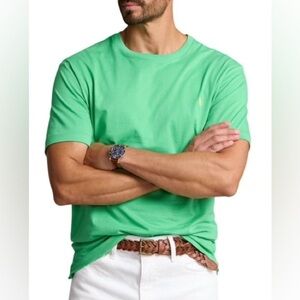 POLO RALPH LAUREN CREWNECK KELLY GREEN CLASSIC FIT TSHIRT Sz. 2XB. CASUAL WEAR